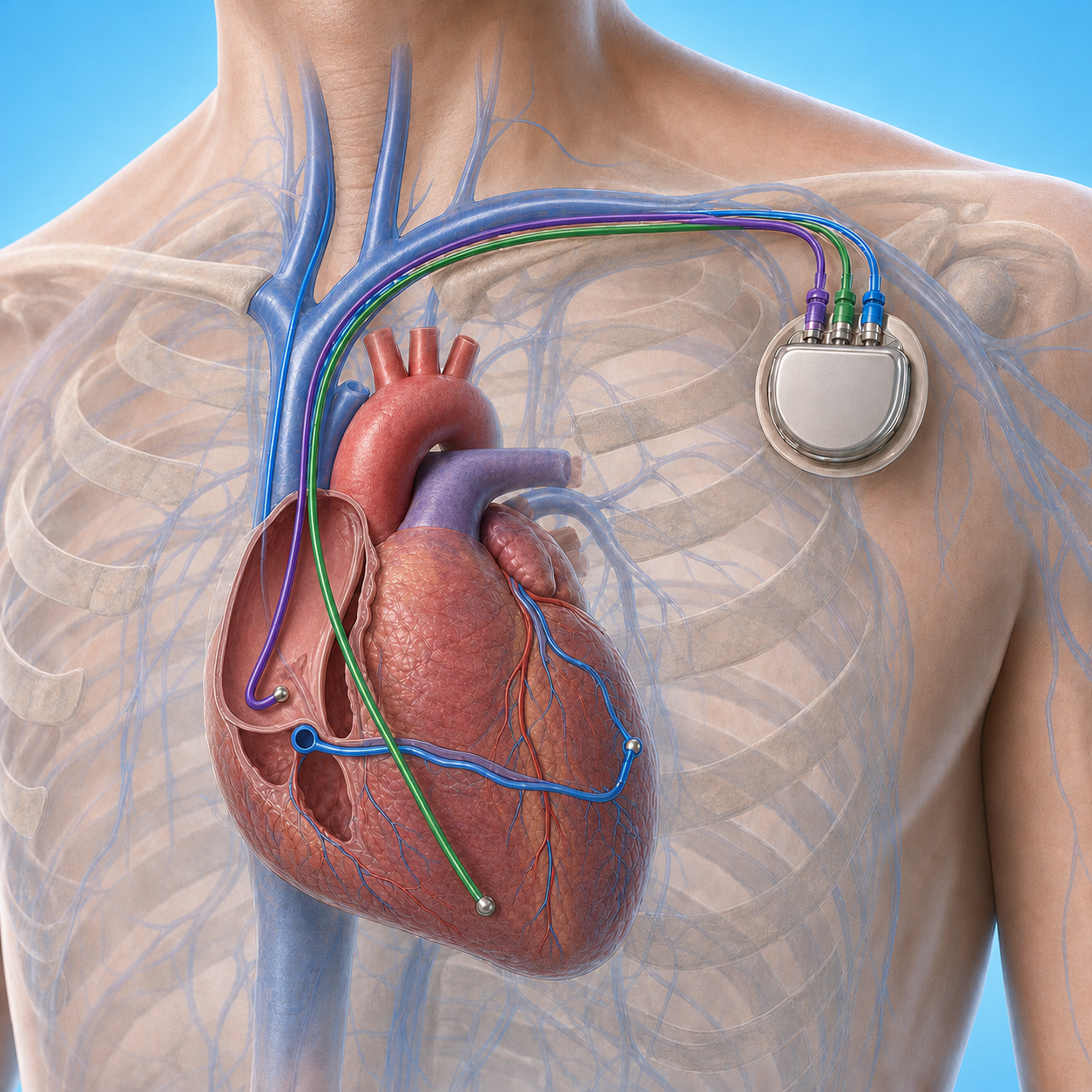 Cardiac resynchronization therapy process