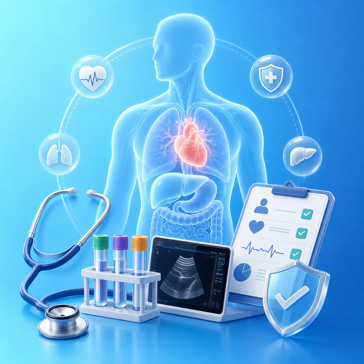 Bilan de santé complet process