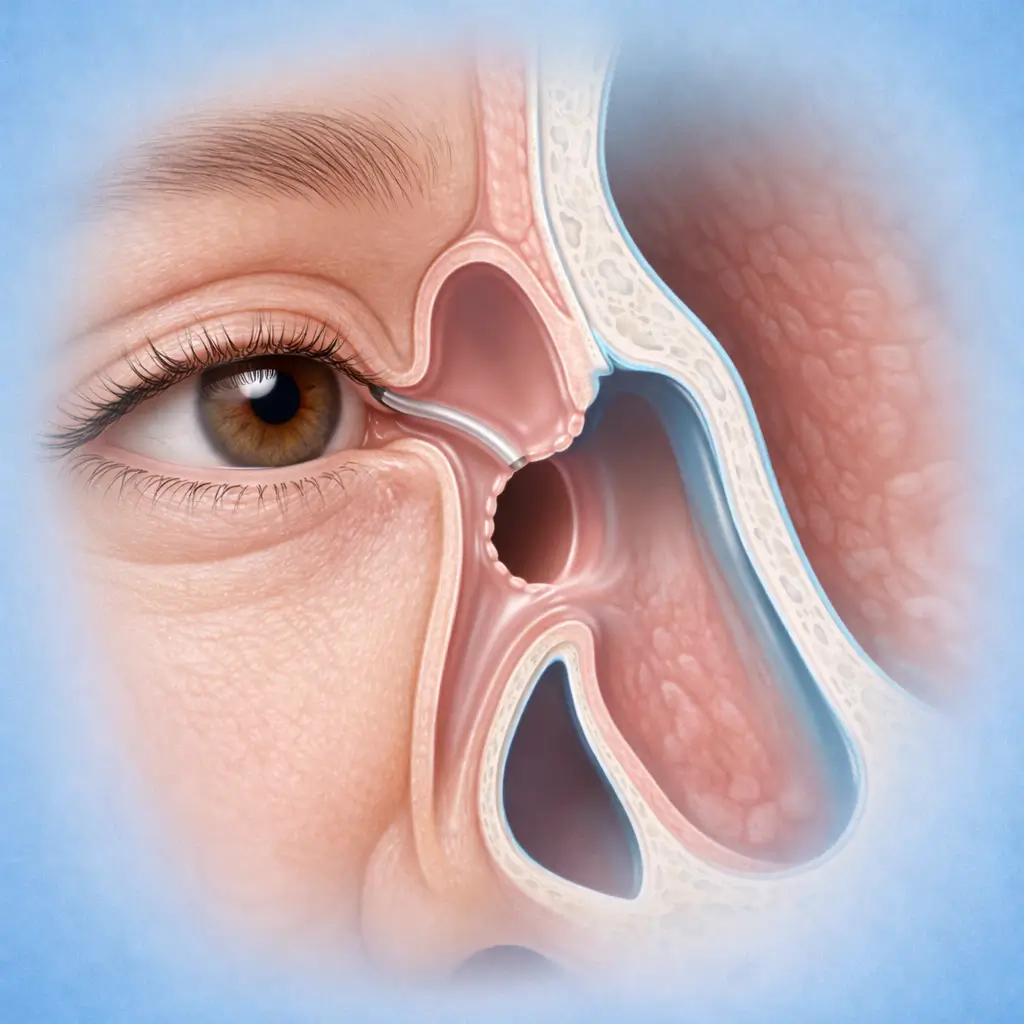 Dacryocystorhinostomy (DCR) process