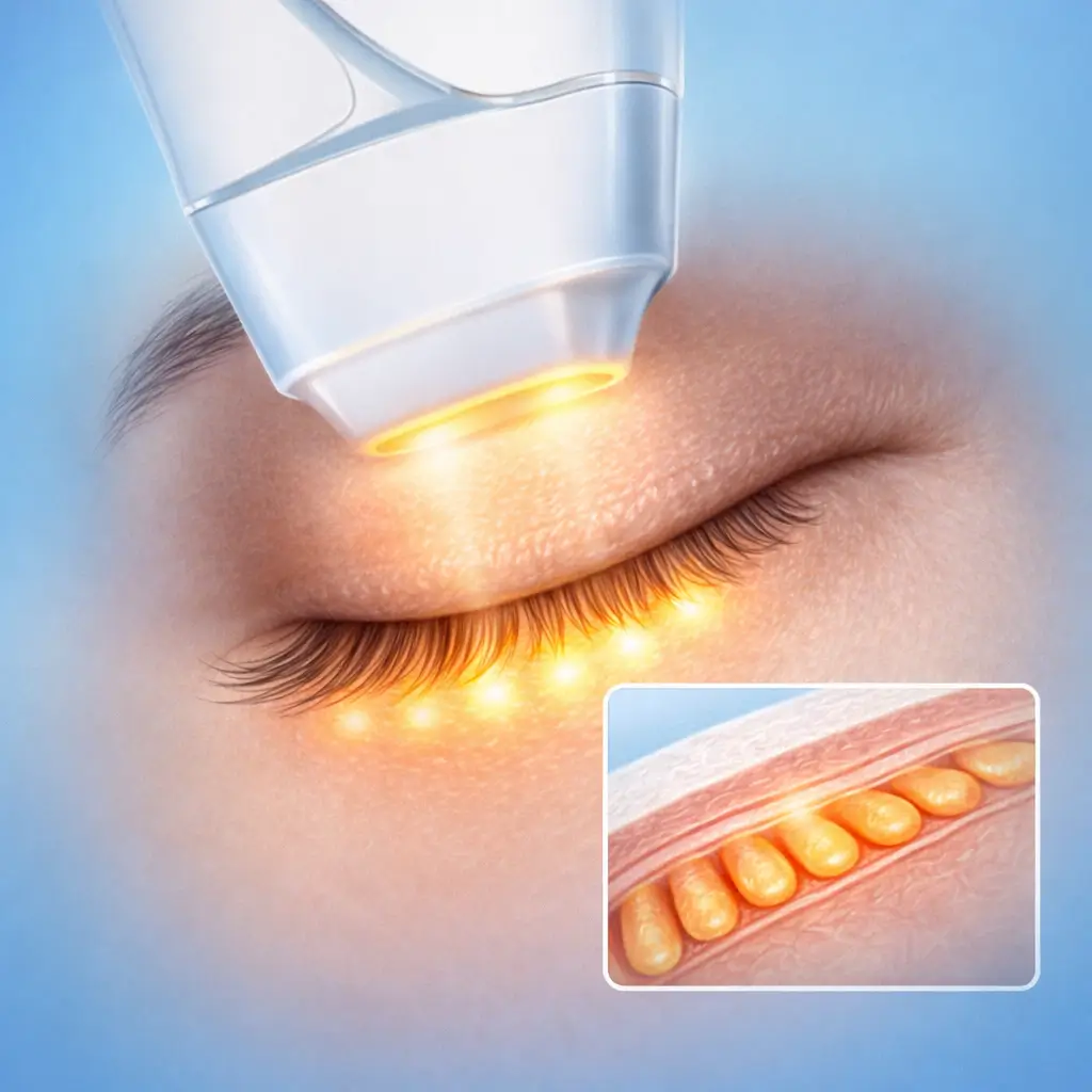 Intense Pulsed Light (IPL) Dry Eye Treatment process